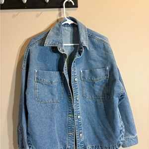 Classic Blue Denim Jacket - Chest Pockets